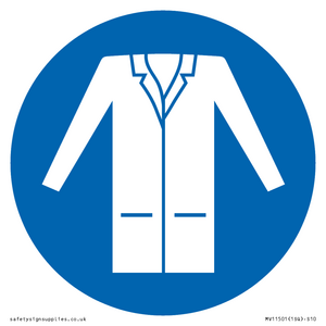 Custom Mandatory: Wear a lab coat